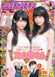 [Junger Champion] Manatsu Akimoto Mai Fukagawa Yumi Nakano 2015 Nr. 16 Fotomagazin