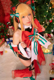 [Zdjęcie gwiazdy internetowej COSER] Bloger anime Mime Yami - Girls Frontline TMP Christmas