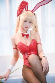 【コスプレ】WeiboGirlThreeDegrees_69-ブラックシルクバニーガール