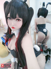 [COS phúc lợi] Miss Coser Potato Godzilla - Kurumi Tokisaki Bunny Girl