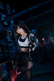 [COS phúc lợi] Blogger anime Shui Miao aqua - skin gốc Tifa