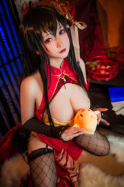 [인터넷 연예인 COSER 사진] 고가 코저 Nian Nian_D - 대풍 치파오