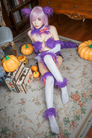 [COS Welfare] Douyu Anker mit schwarzem Reisbrei mit - Halloween