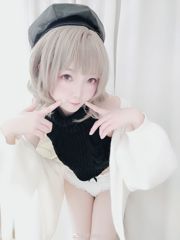 [Zdjęcie Cosplay] Anime Blogger Nasase Yaqi - Sweter