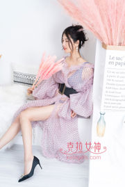 [Kelagirls] Wang Rui đi chân trần màu đỏ