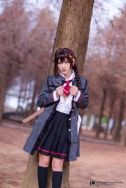 COSER Xiaoding „Kimono + Cat Girl Maid” [Fantasy Factory]