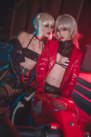 [Foto cosplay] Blogger di anime Teppanyaki Ghost Dance w - Zhongshan Wharf Black Zhen e Black Duo