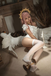 [Bien-être COS] Anime Blogger Stupid Momo - Holy Angel